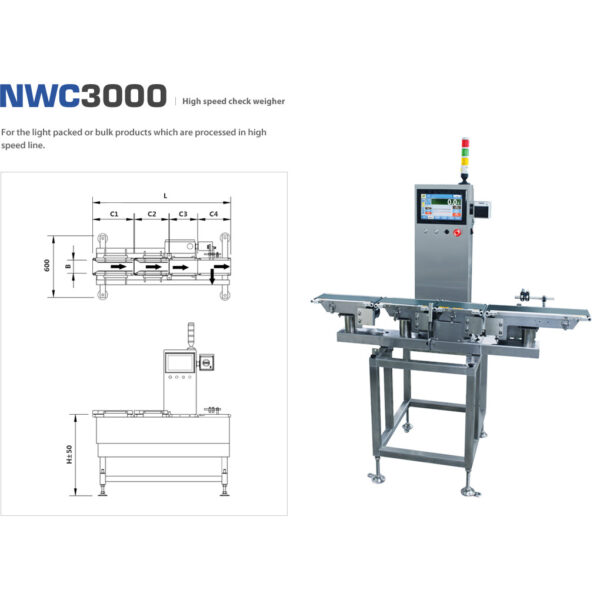 high speed automatic weighing